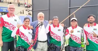 ইরাকে এশিয়া কাপ আর্চারিতে বাংলাদেশের মেয়েদের স্বর্ণজয়